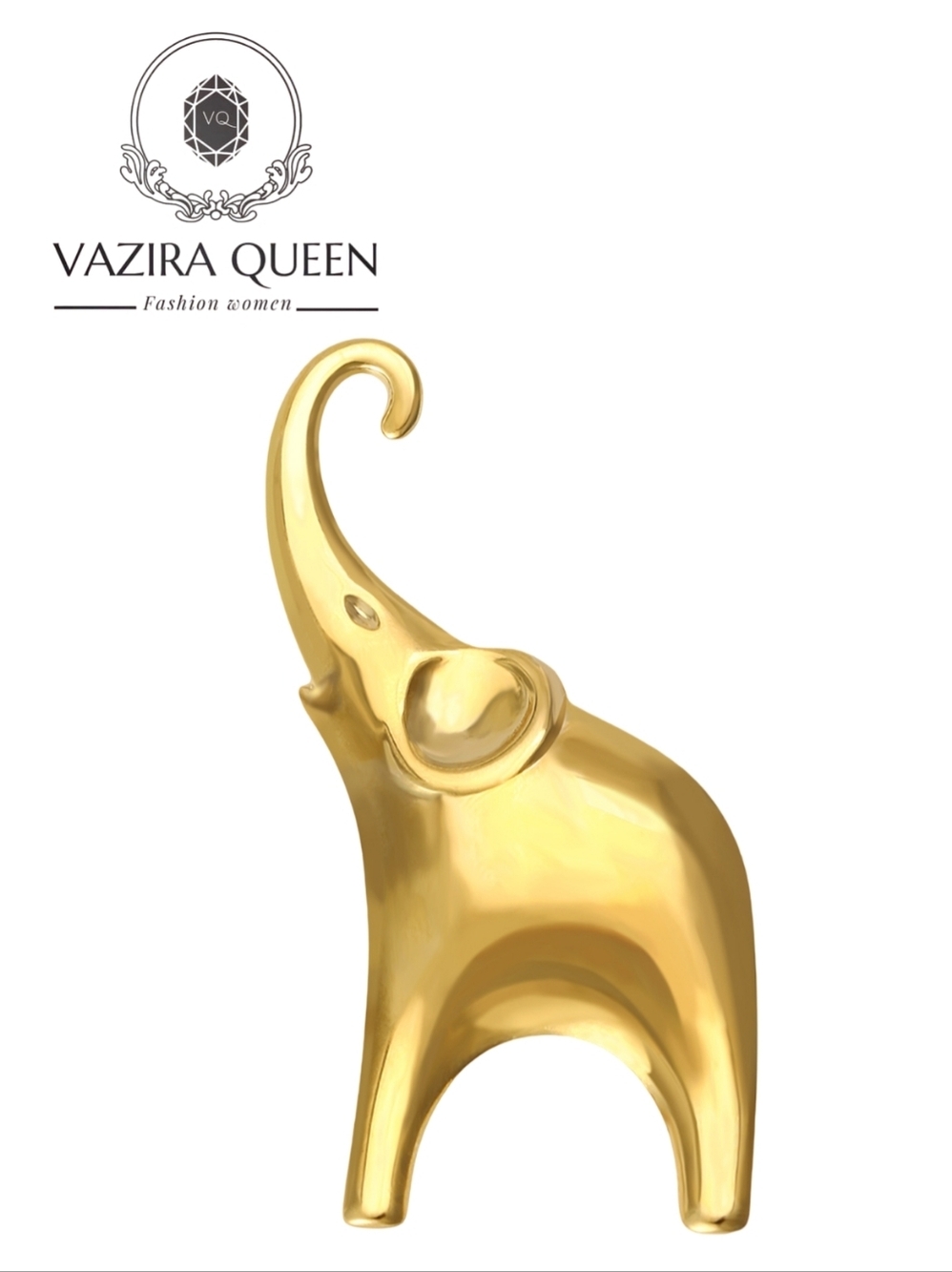 VQ Elephant Brooch
